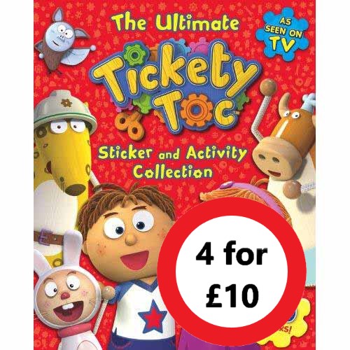 The Ultimate Tickety Toc Sticker & Activity Collection