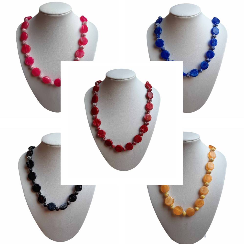 Bold Resin Necklace