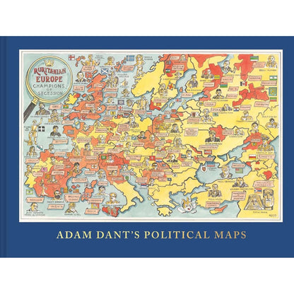 Adam Dant's Political Maps (see description for condition note)