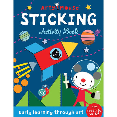 Arty Mouse Sticking Activity Book