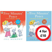 5 Minutes Peace Colouring Book & Sticker Book