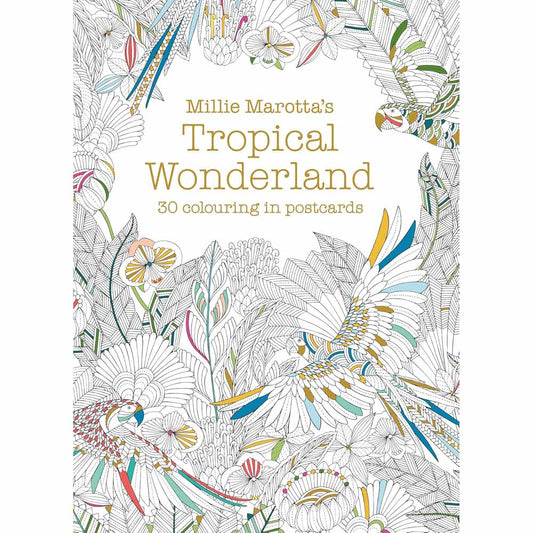 Tropical Wonderland Colouring Cards