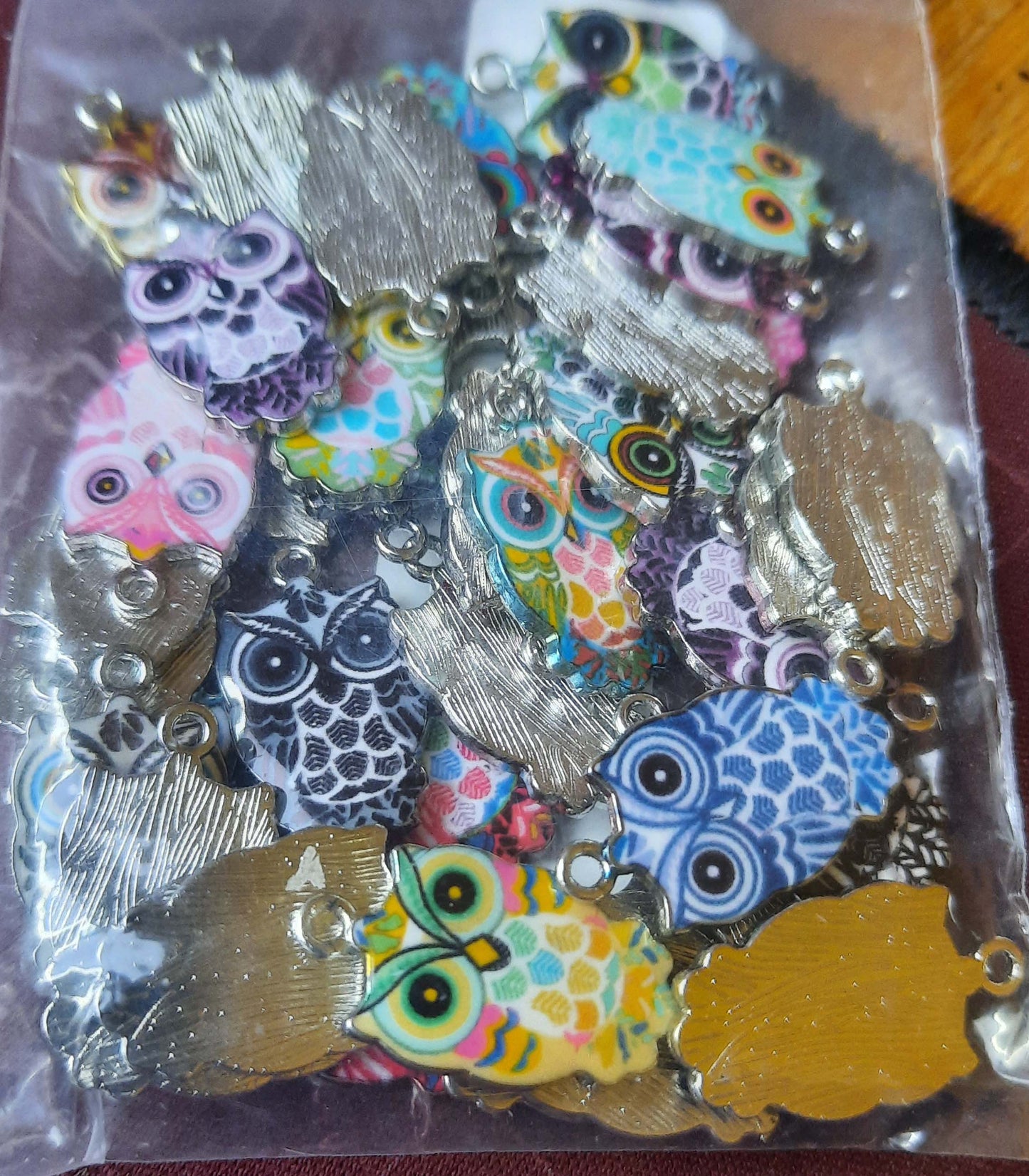 Owls & Hearts Charms