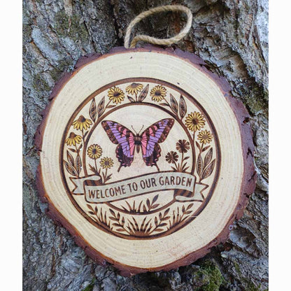 Welcome to Our Garden -  Garden Sign
