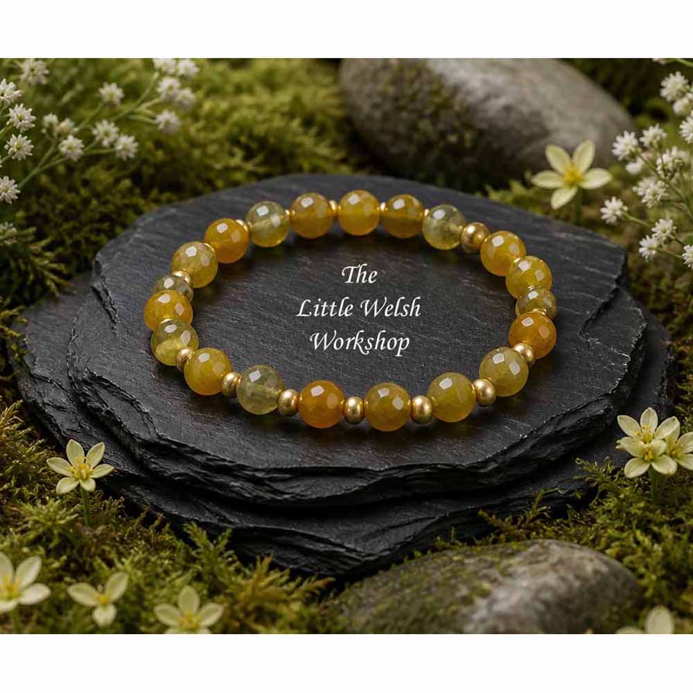 Yellow Dragons Vein Bracelet