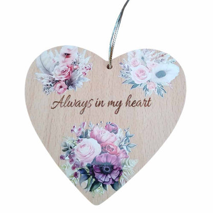 Decorative Beechwood Hearts