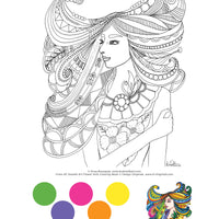 KC Doodle Art Colouring Books