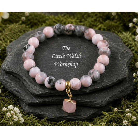 Pink Zebra Jasper Bracelet