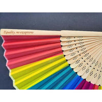 Rainbow Etched Fans