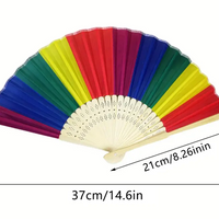 Rainbow Etched Fans