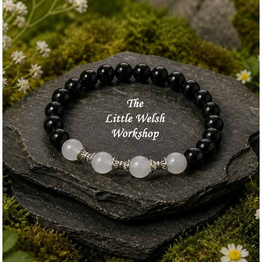 Agate & Quartz Bracelet