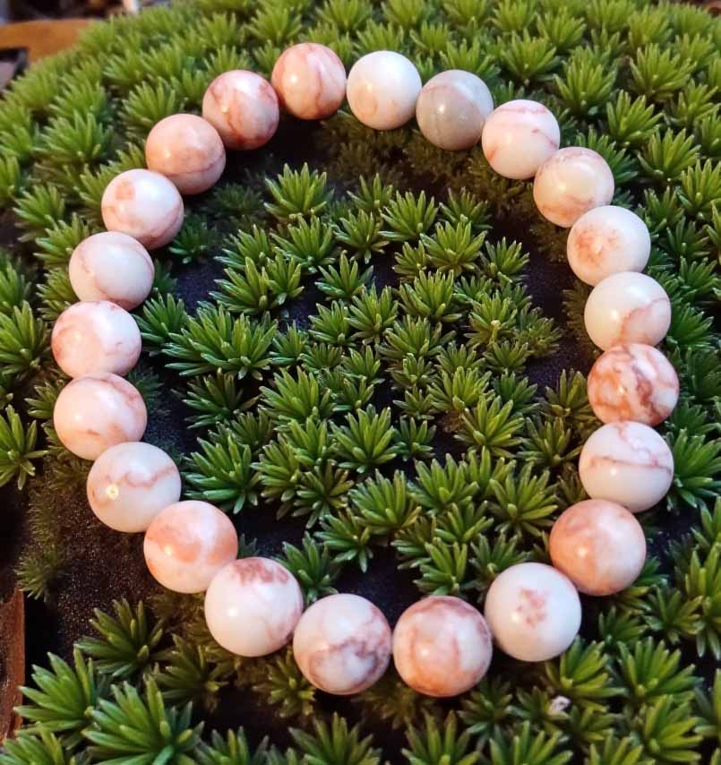 Rhodonite Beaded Bracelet
