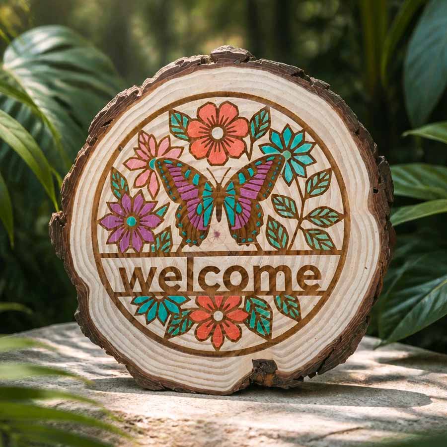 Welcome Garden Sign
