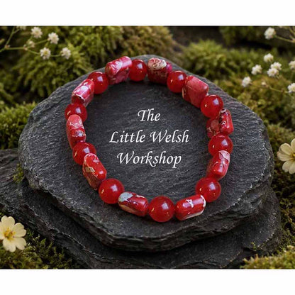 Imperial Jasper & Jade Bracelet
