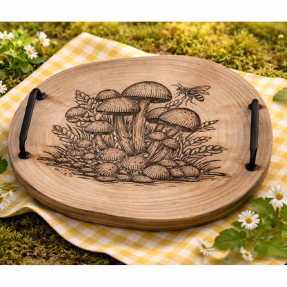 Large Wooden Tray