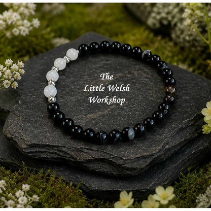 Agate & Quartz Bracelet