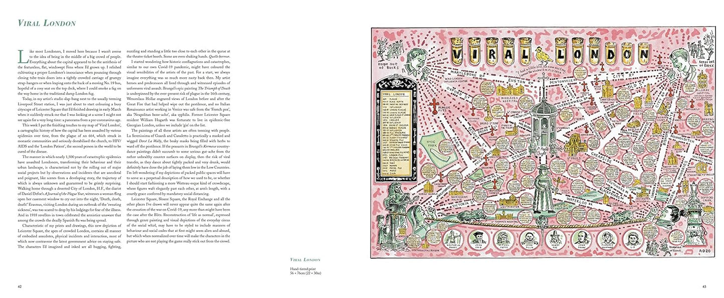 Adam Dant's Political Maps (see description for condition note)