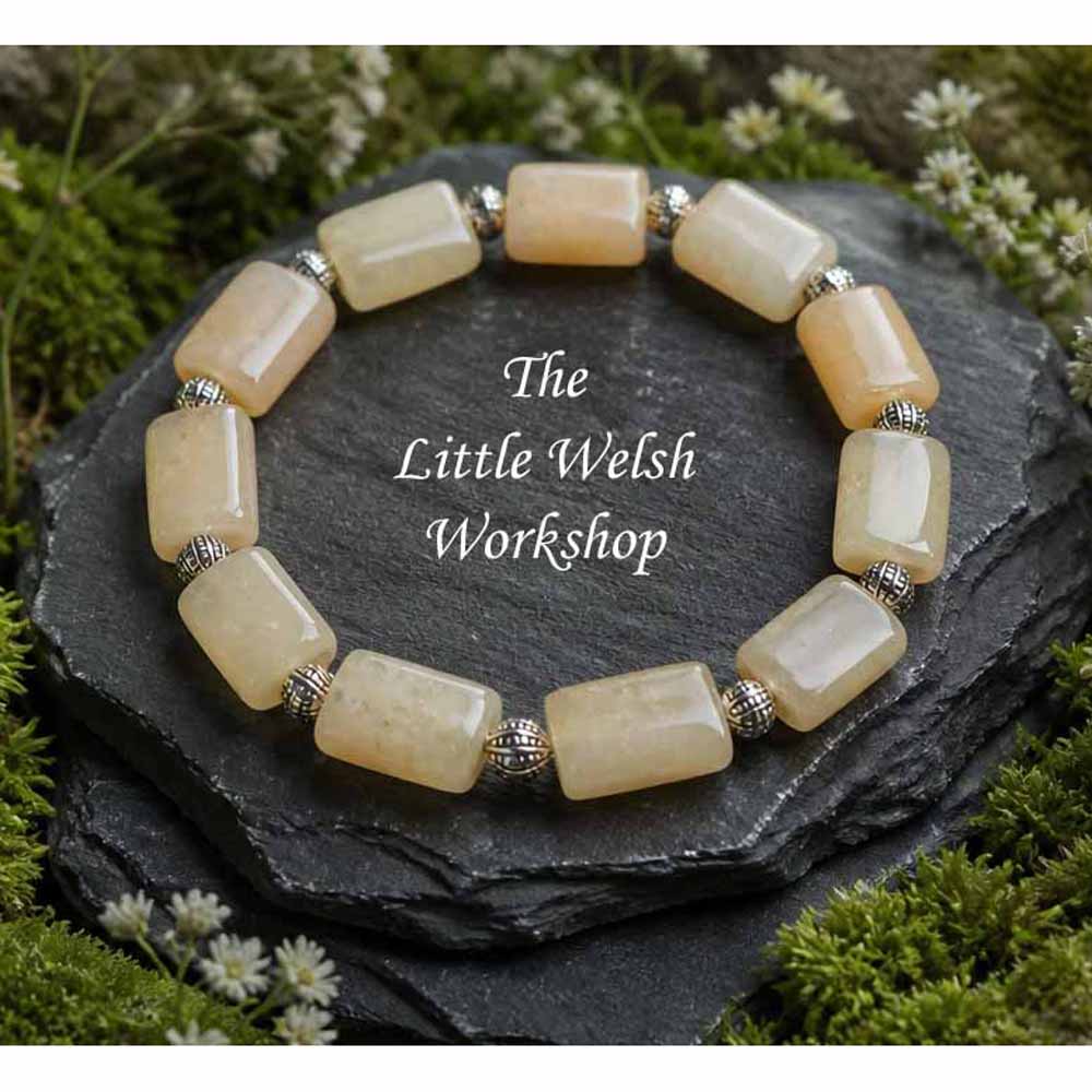 Calcite Beaded Bracelet