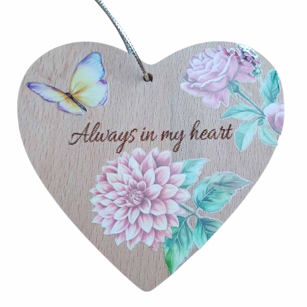 Decorative Beechwood Hearts