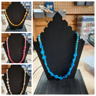 Vivid Acrylic Necklaces & Earrings