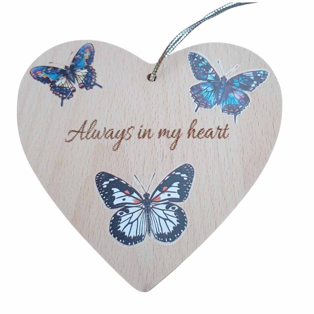 Decorative Beechwood Hearts