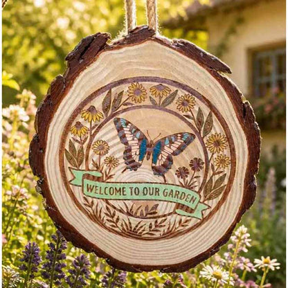 Welcome to Our Garden Sign