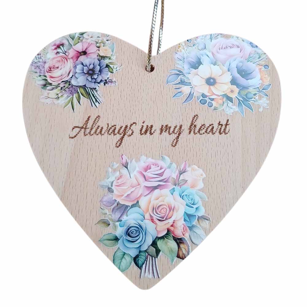 Decorative Beechwood Hearts