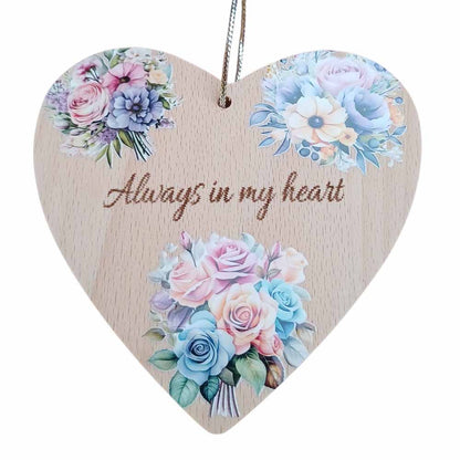 Decorative Beechwood Hearts