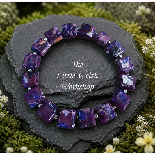 Purple Empire Jasper Bracelet