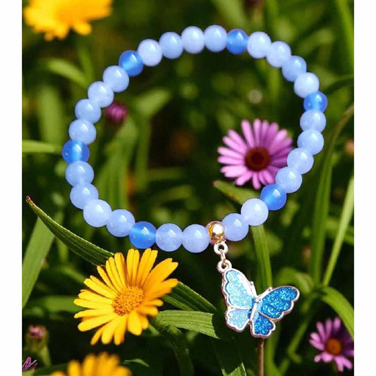 Two Tone Blue Bracelet