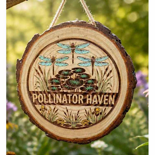 Pollinator Haven Garden Sign (20cm)