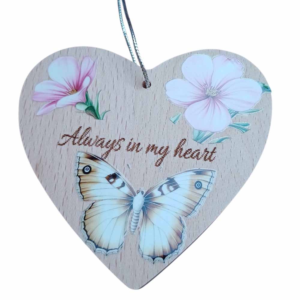 Decorative Beechwood Hearts