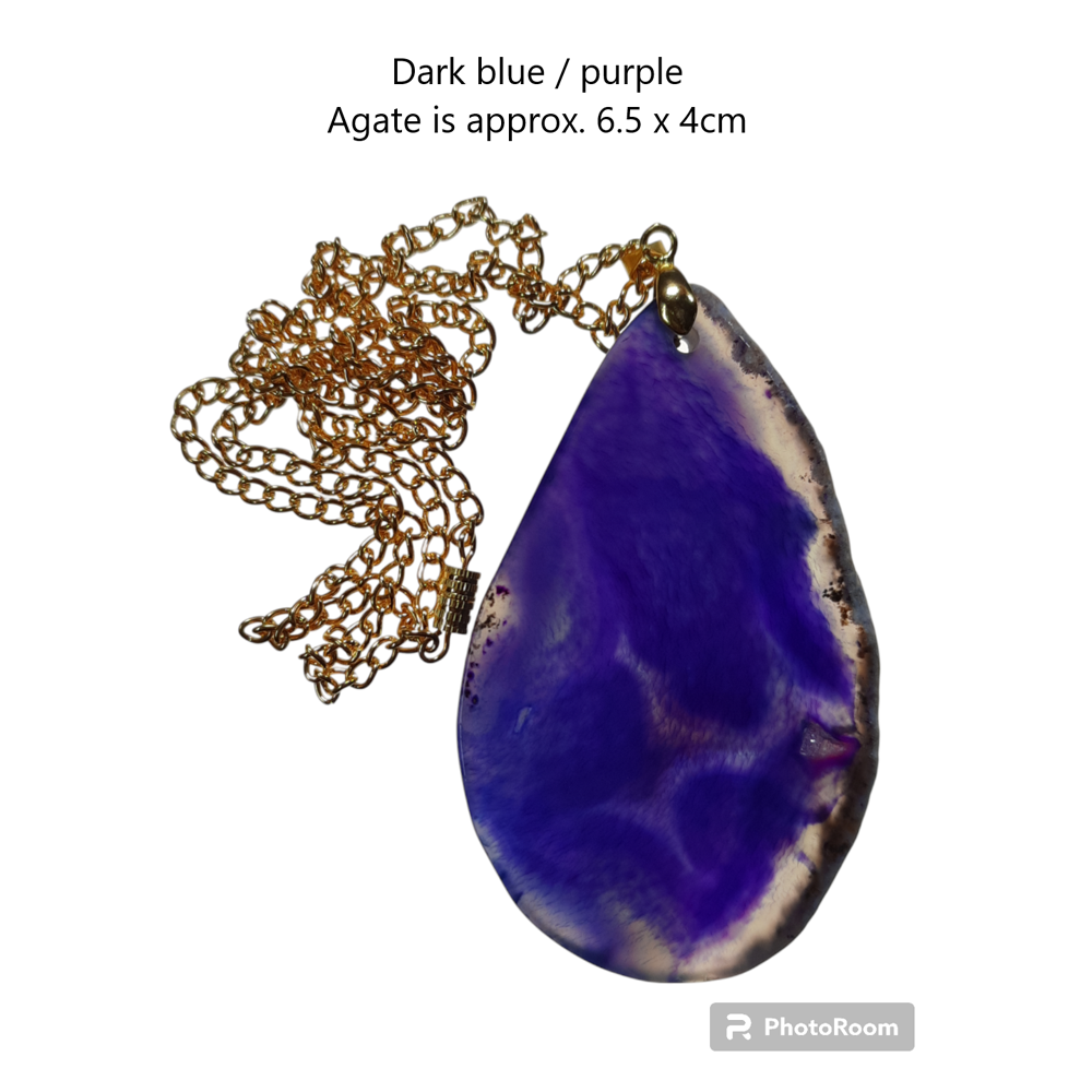 Agate Pendants