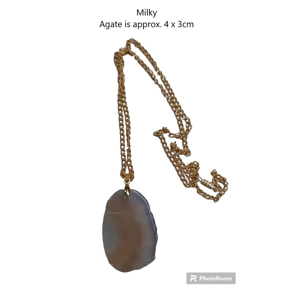 Agate Pendants