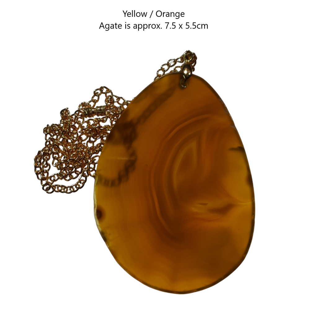 Agate Pendants