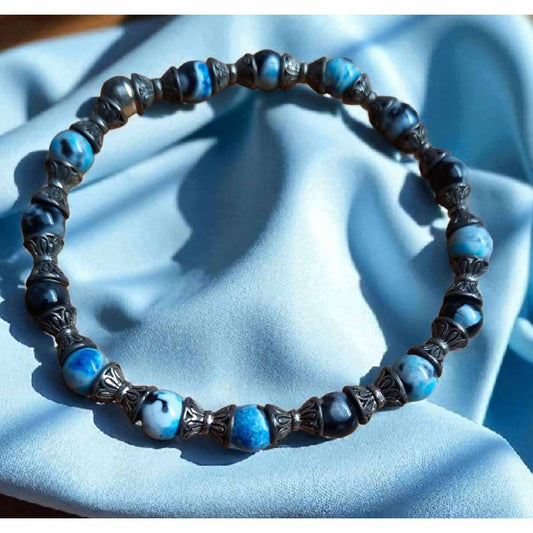 Blue Agate Bracelet