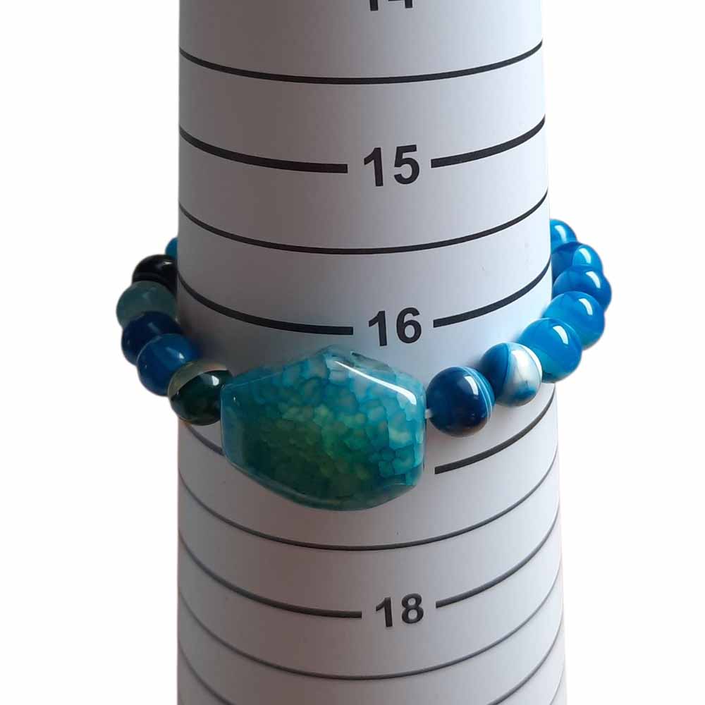 Blue Agate Bracelet