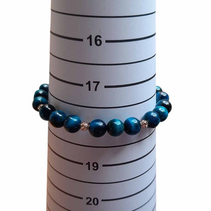 Blue Tigers Eye Bracelet