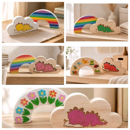 Sweet Dreams Dinosaur Set / Nursery Decor