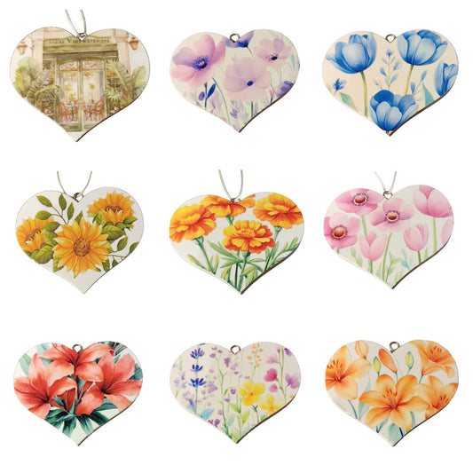 Decorative Hanging Hearts