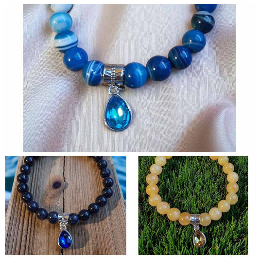Teardrop Charm Bracelets