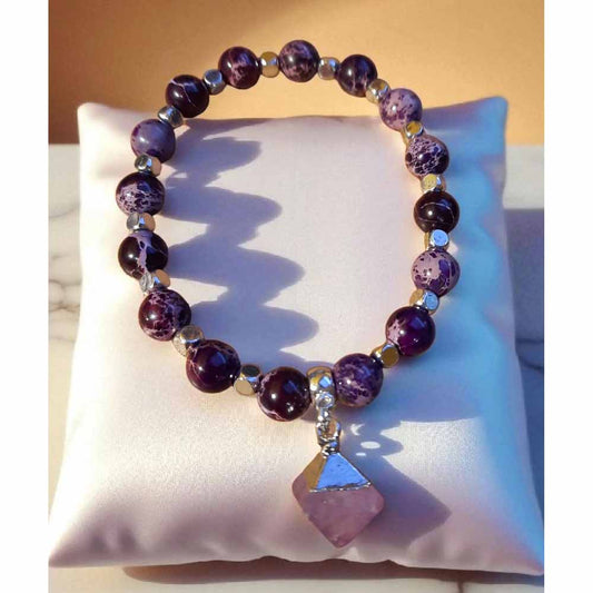 Purple Stone Bracelet