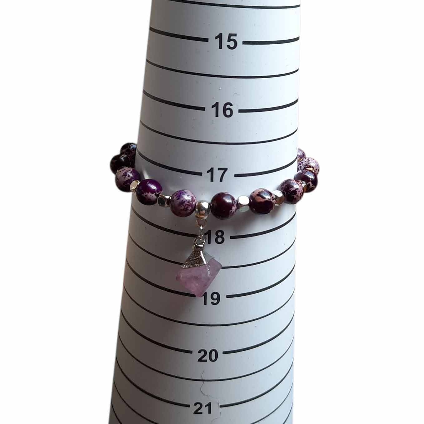 Purple Stone Bracelet