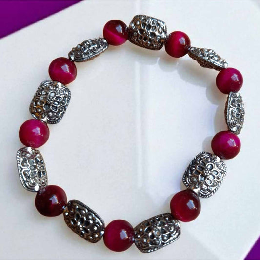 Tigers Eye Beaded Bracelet