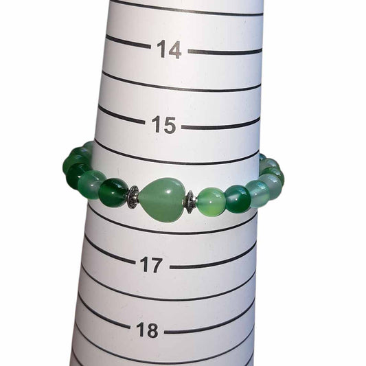 Green Agate Bracelet