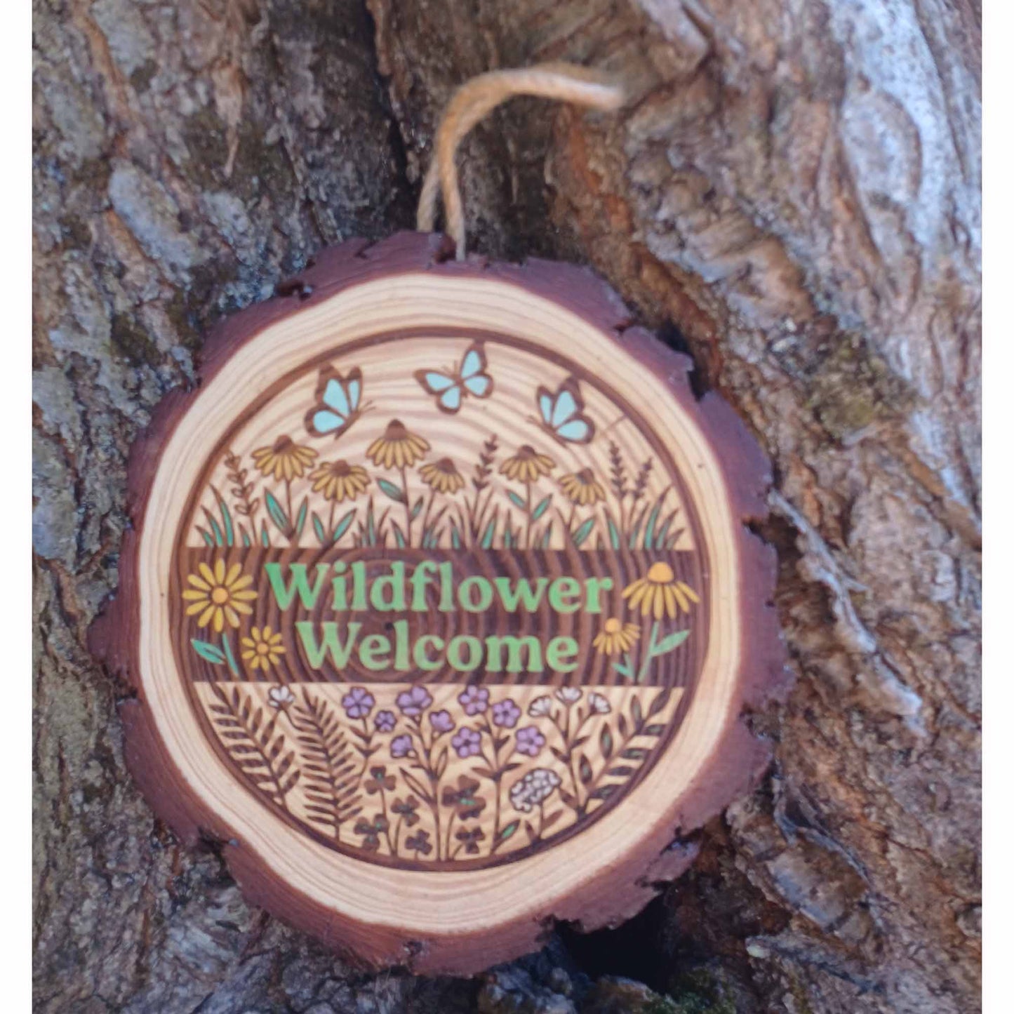 Wildflower Welcome - Garden Sign