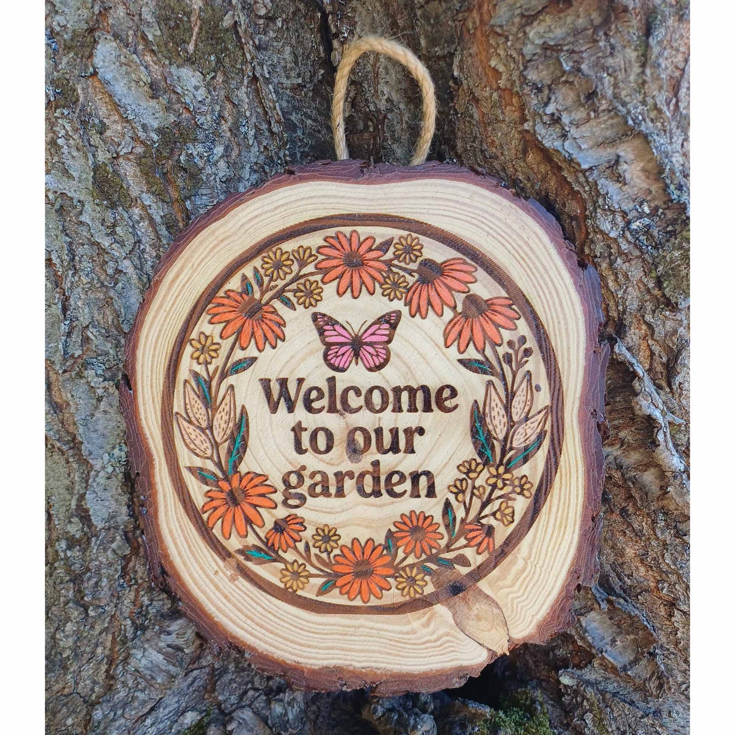 Welcome to Our Garden -  Garden Sign