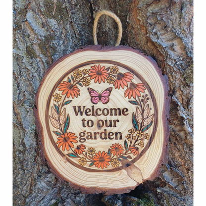 Welcome to Our Garden -  Garden Sign