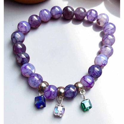 Dragon's Vein Bracelet - Genderqueer colours