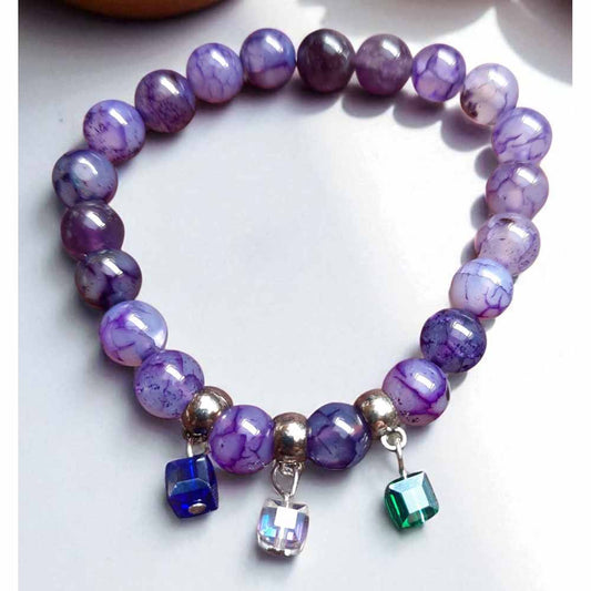 Dragon's Vein Bracelet - Genderqueer colours
